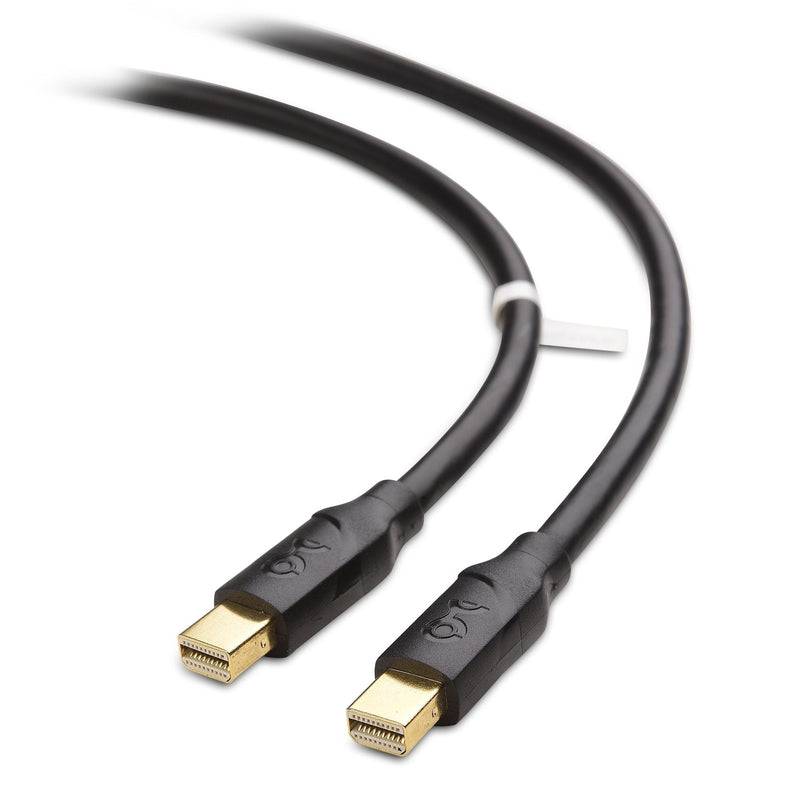 Cable Matters 4K Mini DisplayPort to Mini DisplayPort Cable in Black 6 Feet - Not a Replacement for Thunderbolt Cable, Not Compatible with iMac, Not Support Target Display Mode - LeoForward Australia