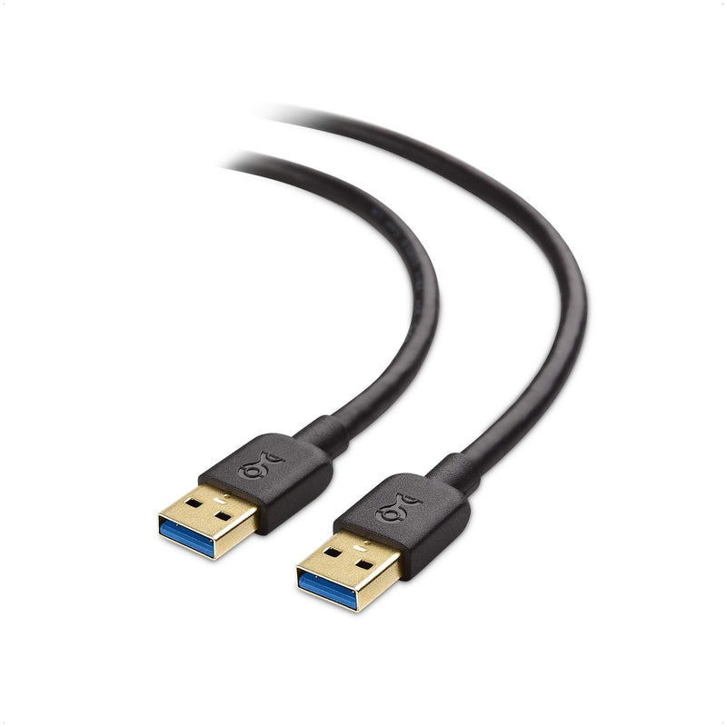  [AUSTRALIA] - Cable Matters Long USB 3.0 Cable (USB to USB Cable Male to Male) in Black 10 ft 10 Feet 1