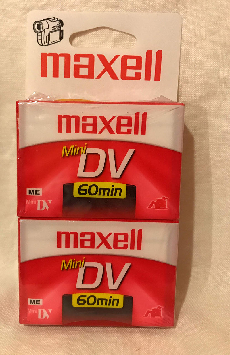  [AUSTRALIA] - MAXELL 298012 Mini Digital Video Tapes (60 min, 2 pk)