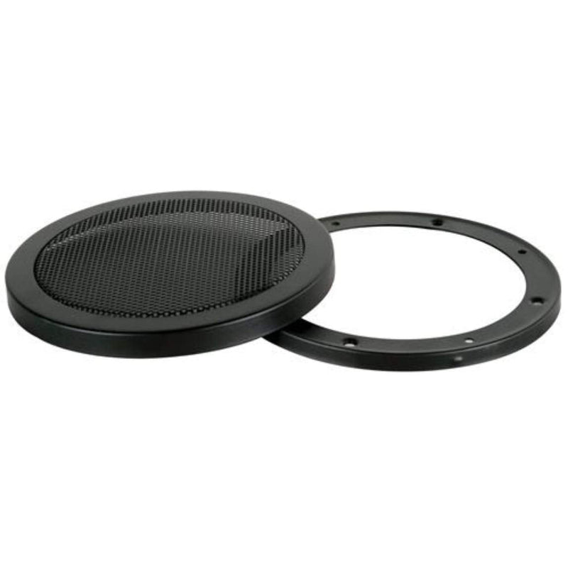  [AUSTRALIA] - Steel Mesh 2 Piece Grill for 6 1/2 Speaker Black Sold Individually