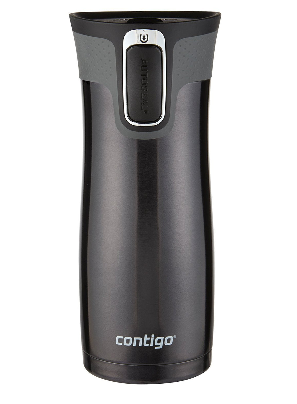  [AUSTRALIA] - Contigo Autoseal West Loop Stainless Steel Travel Mug, 16 Oz., Black Handle 16 Ounce 1