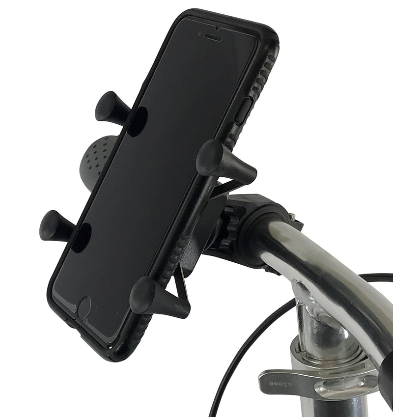  [AUSTRALIA] - KneeRover Universal Deluxe Phone Holder Mount Designed for Knee Scooters