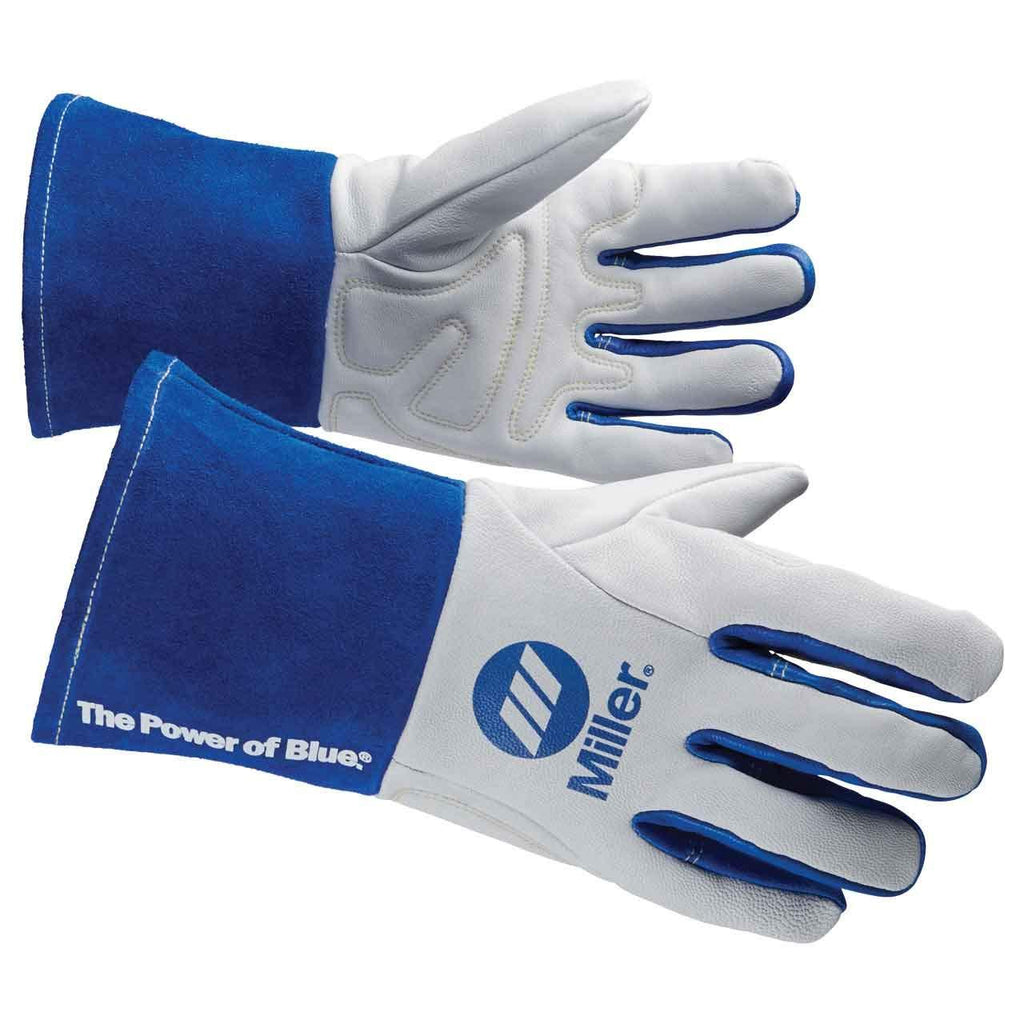  [AUSTRALIA] - Welding Gloves, 3D, Wing, 11In, WhiteBlue, PR Large