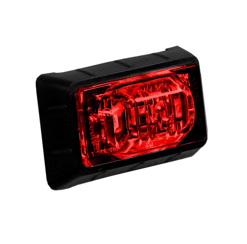  [AUSTRALIA] - Maxxima M09360R Red 1-1/2" Rectangular LED Mini Clearance Marker Light