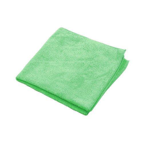  [AUSTRALIA] - Microworks 2512-G-DZ Microfiber Towel, 12" x 12", Green (Pack of 12)