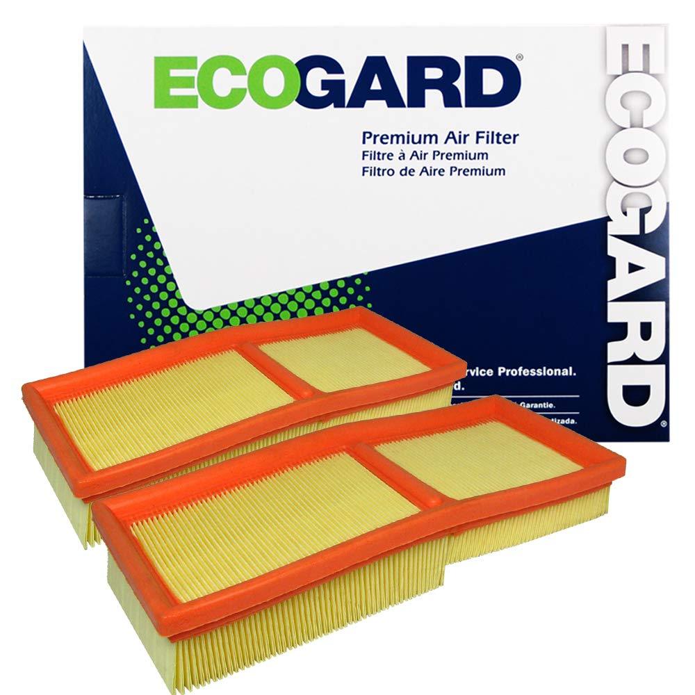 ECOGARD XA5443 Premium Engine Air Filter (Set of 2) Fits Chrysler Crossfire 3.2L 2004-2008 | Mercedes-Benz SLK320 3.2L 2001-2004 - LeoForward Australia