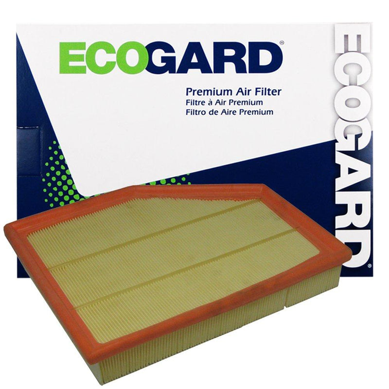 ECOGARD XA5620 Premium Engine Air Filter Fits BMW 528i 3.0L 2008-2011, 530i 3.0L 2004-2007, 525i 3.0L 2006-2007, 530xi 3.0L 2006-2007, 525i 2.5L 2004-2005, 528i xDrive 3.0L 2009-2010, 528xi 3.0L 2008 - LeoForward Australia