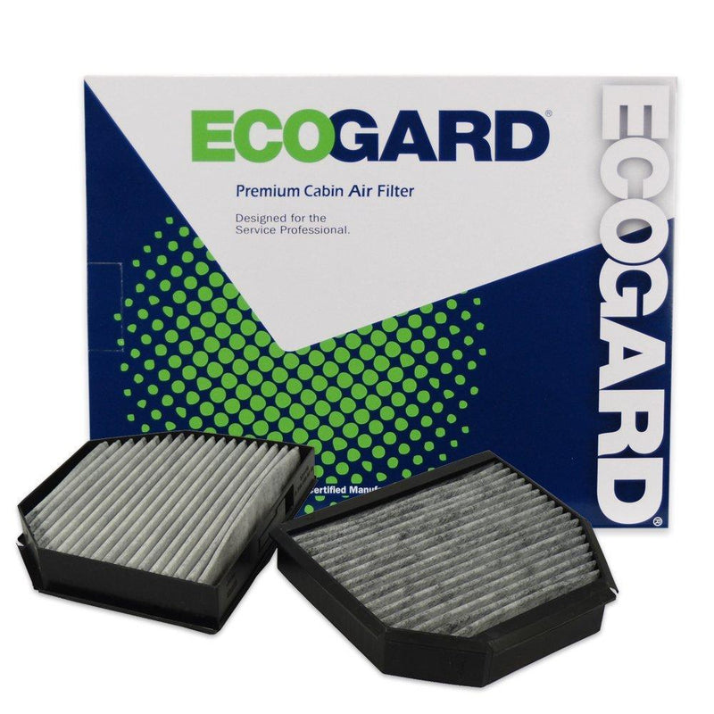 ECOGARD XC35774C Premium Cabin Air Filter with Activated Carbon Odor Eliminator Fits Mercedes-Benz SL550 2007-2011, SL55 AMG 2003-2008, SL500 2006, SL600 2004-2011, SL63 AMG 2009-2011 - LeoForward Australia