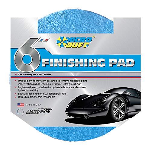  [AUSTRALIA] - Microbuff 6" Finishing Pad, (Pack of 2) [MB-FPD6-2PK] 6-Inch (Pack of 2)