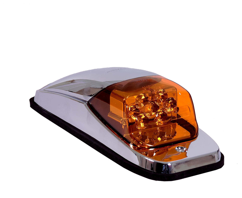  [AUSTRALIA] - Maxxima M27011Y Amber LED Chrome Upper Cab Marker Light