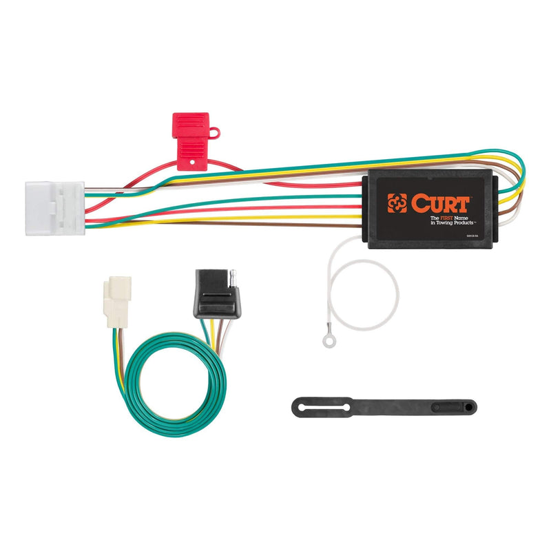  [AUSTRALIA] - CURT 56217 Vehicle-Side Custom 4-Pin Trailer Wiring Harness for Select Toyota Highlander