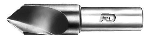 F&D Tool Company 26401-X110 Single Flute Countersinks, High Speed Steel, 60 Degrees, 1/4" Diameter - LeoForward Australia