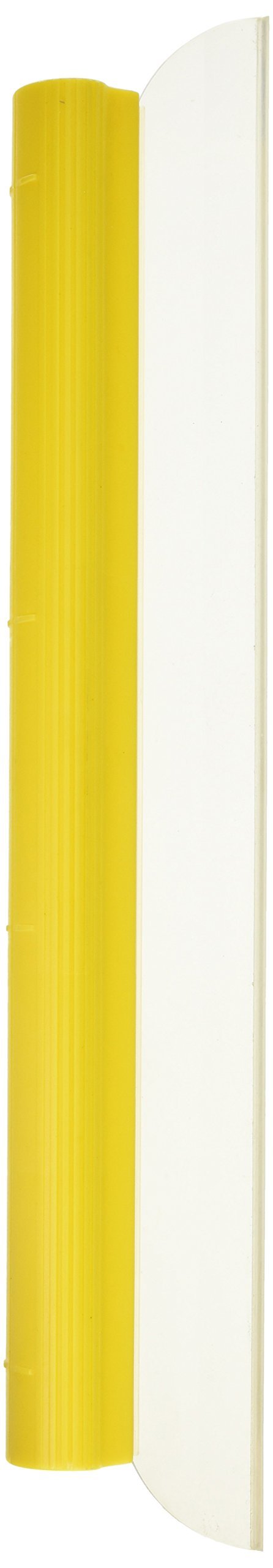 One Pass Classic 18" Waterblade Silicone T-Bar Squeegee Yellow - LeoForward Australia