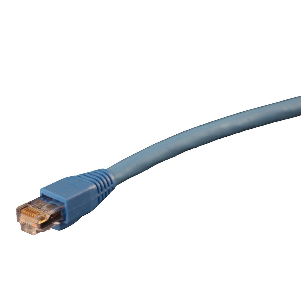 BJC Certified Cat 6A Patch Cable, Assembled in USA, with Test Report (Blue, 10 Foot) Blue - LeoForward Australia