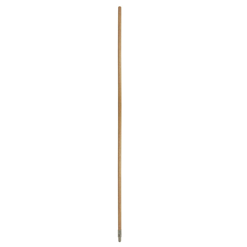 Osborn 77015SP Threaded Wood Broom Handle with Metal Thread, 15/16" Diameter, 60" Long - LeoForward Australia