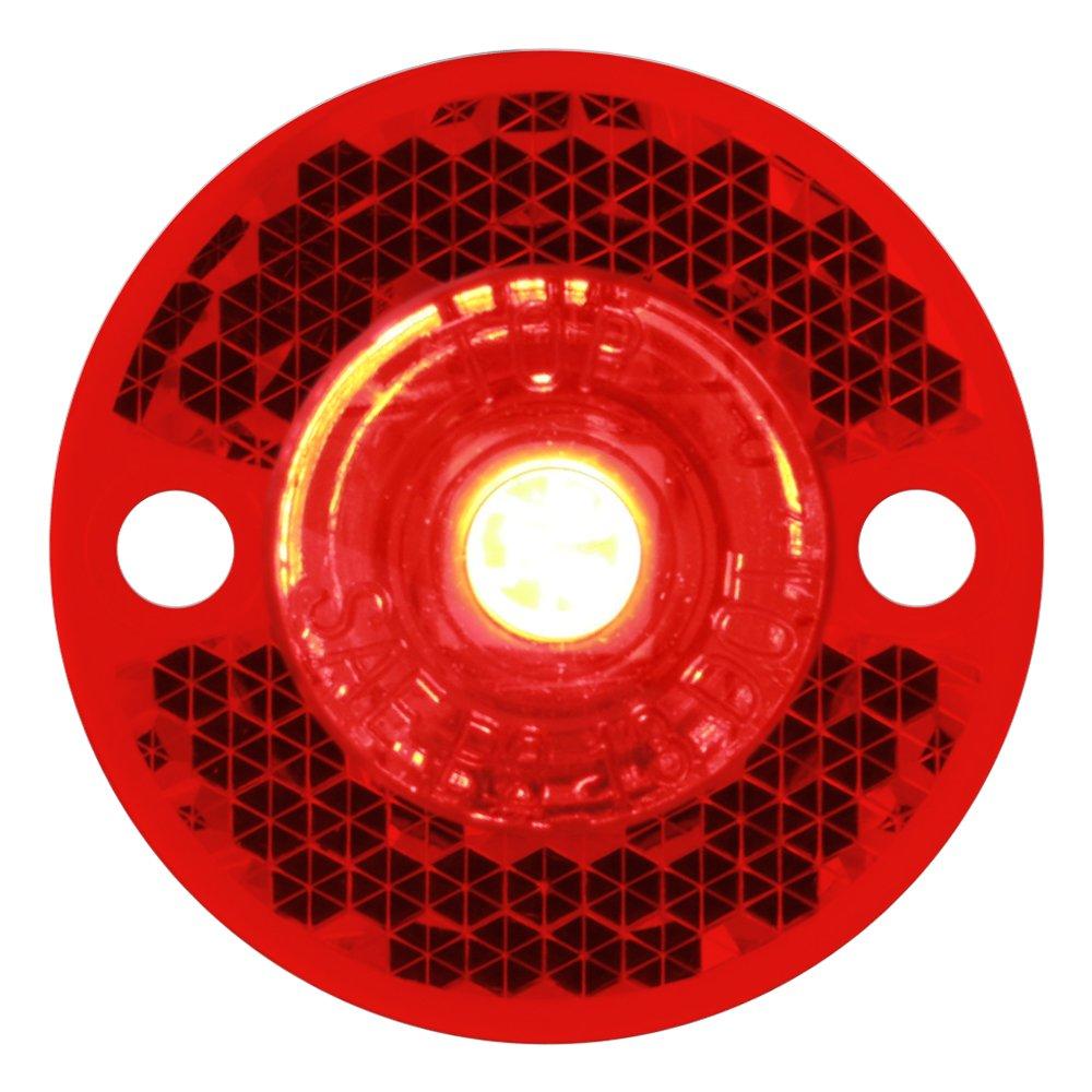  [AUSTRALIA] - Grand General (81782) 1-1/8" Red LED Marker Light Red/Red