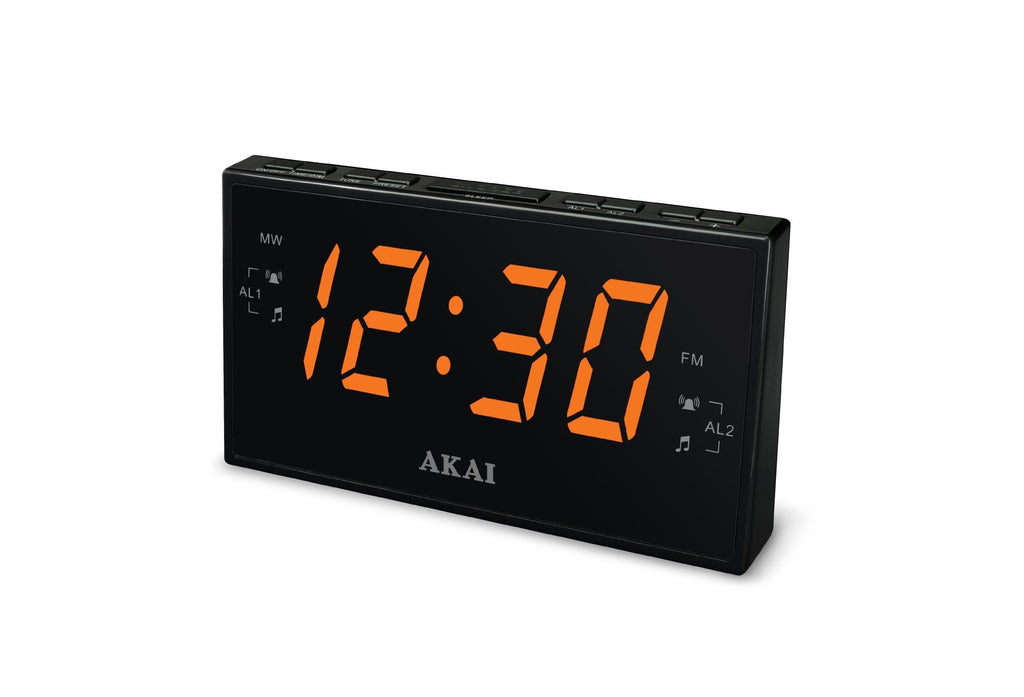Akai CE1008 AM/FM Clock Radio - LeoForward Australia