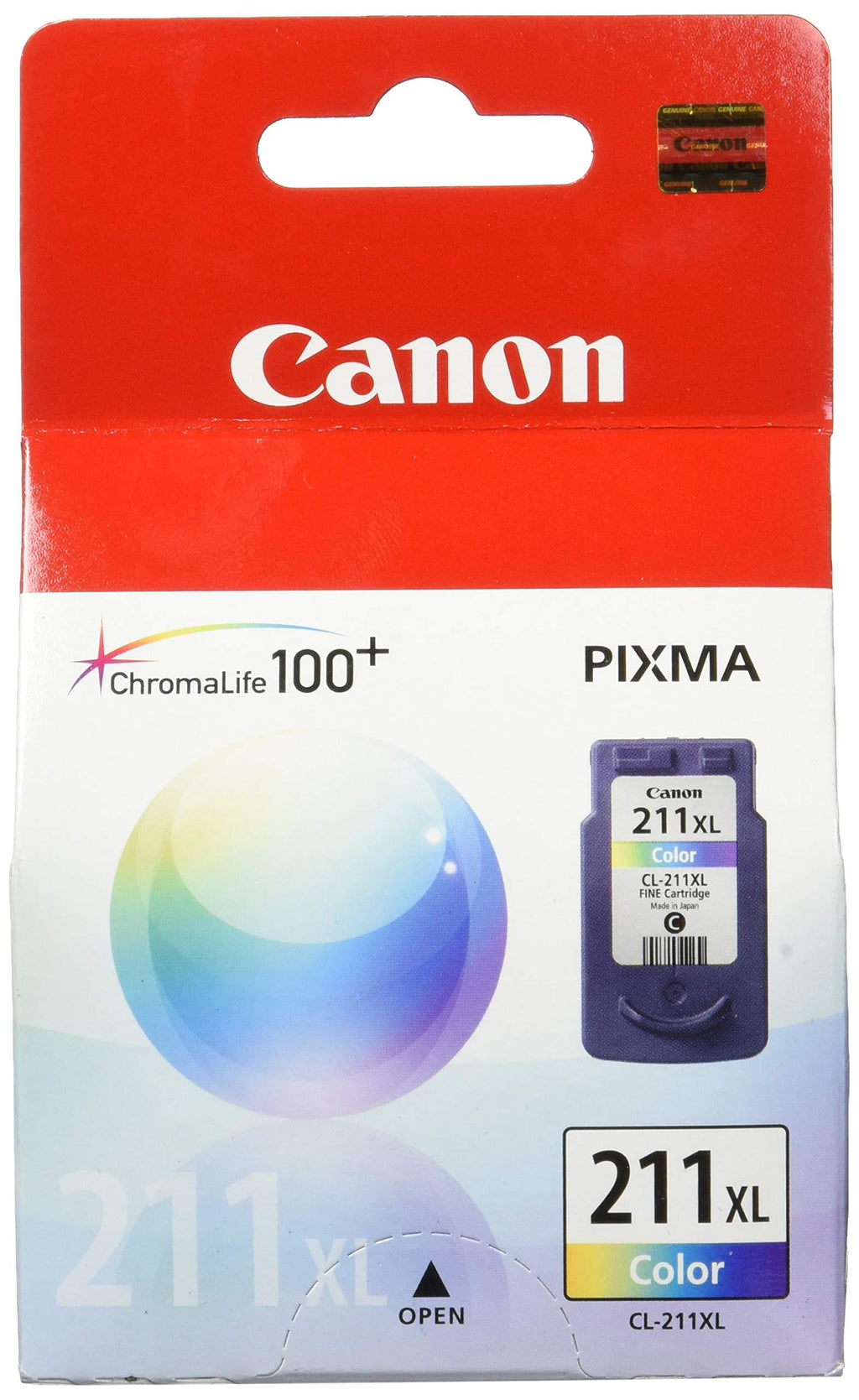 Canon CL-211XL 2975B001 PIXMA iP2700 iP2702 MP230 MP235 MP240 MP250 MP260 MP270 MP280 MP282 MP480 MP490 MP495 MP499 MX320 MX330 MX340 MX350 MX360 MX410 MX420 Ink Cartridge (Color) in Retail Packaging Canon Cl-211Xl High-Yield Ink - LeoForward Australia
