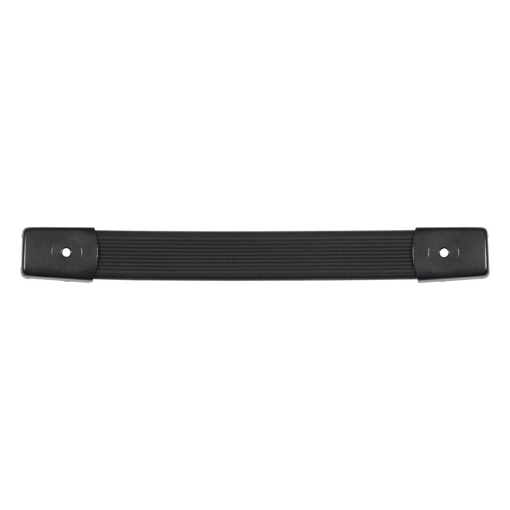  [AUSTRALIA] - Reliable Hardware Company RH-0585BK-A Cabinet Small Strap Handle with Black End Caps