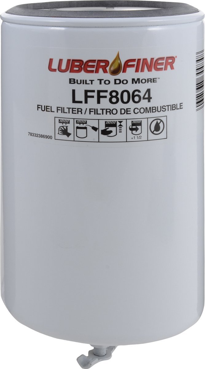  [AUSTRALIA] - Luber-finer LFF8064 Heavy Duty Fuel Filter 1 Pack