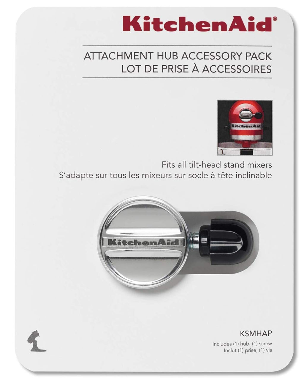 KitchenAid Ksmhap Attachment Hub Accessory Pack, Silver - LeoForward Australia