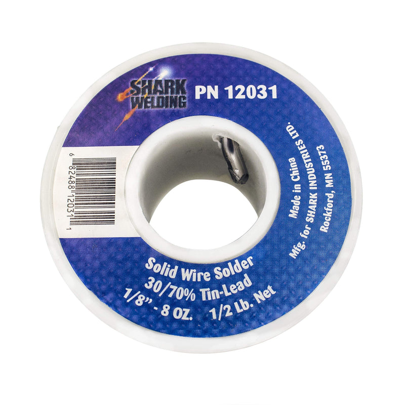  [AUSTRALIA] - Shark Industries Solid Wire Solder- 1/8" 30/70% - 1/2 Lb Spool 30/70%