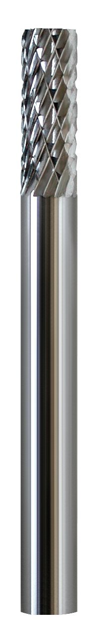 Shark Shark BT35 3-Inch Cylinder Shape Carbide Bur, Aluma-Cut, 0.5-Inch Diameter, 1-Inch Flute, Made in The US - LeoForward Australia