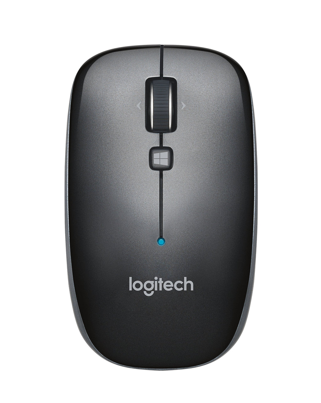  [AUSTRALIA] - Logitech M557 Bluetooth Mouse – Wireless Mouse with 1 Year Battery Life, Side-to-Side Scrolling, and Right or Left Hand Use with Apple Mac or Microsoft Windows Computers and Laptops, Gray Standard Packaging