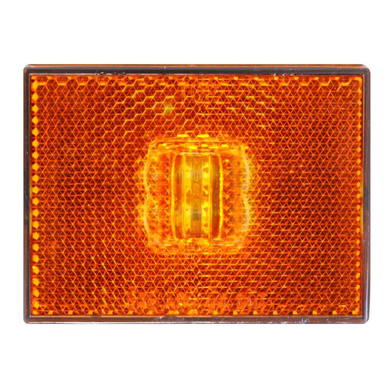  [AUSTRALIA] - Grand General 78380 Amber Sealed 4-LED Marker and Clearance Light Amber/Amber