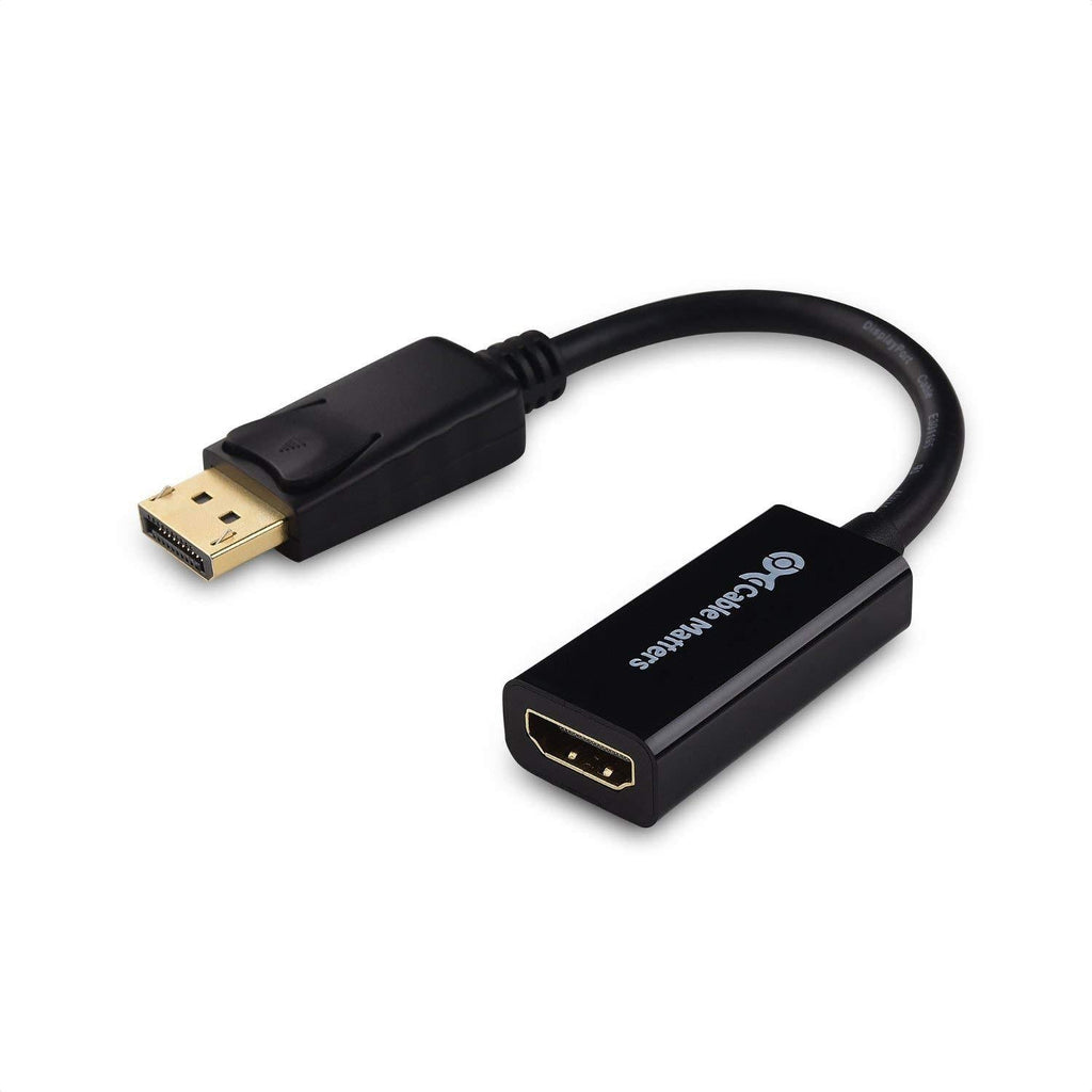 Cable Matters 4K DisplayPort to HDMI Adapter (4K DP to HDMI Adapter) - LeoForward Australia