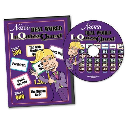  [AUSTRALIA] - Nasco TB25653 InQuizaQuest Interactive Game Show Style CD-ROM, Real World