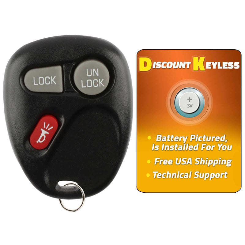  [AUSTRALIA] - Discount Keyless Replacement Key Fob Car Entry Remote For Sierra Yukon Tahoe Silverado Suburban KOBLEAR1XT, 15042968 Remote Single