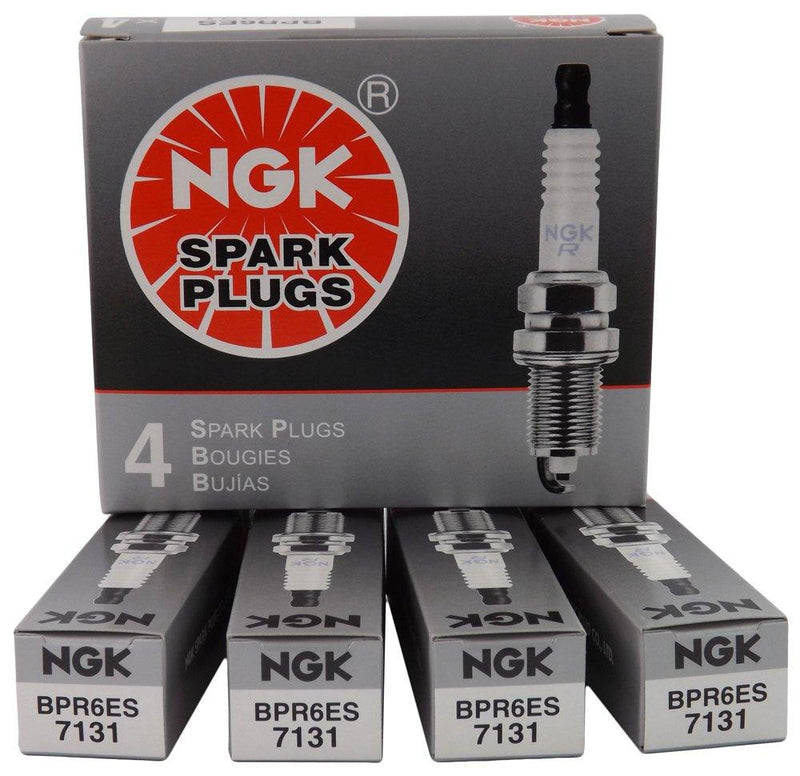 NGK (7131-4PK) Standard Spark Plug, (Pack of 4) - LeoForward Australia