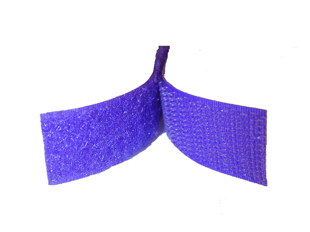  [AUSTRALIA] - 3/4" Purple Sew On Hook and Loop - 1 Yard of Hook and 1 Yard of Loop Per Package 1 Yd