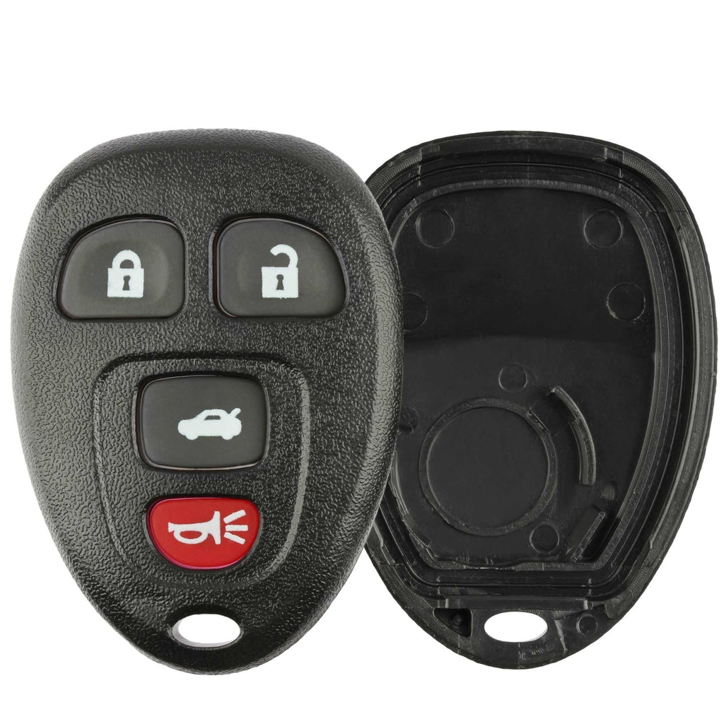  [AUSTRALIA] - KeylessOption Just the Case Keyless Entry Remote Key Fob Shell black