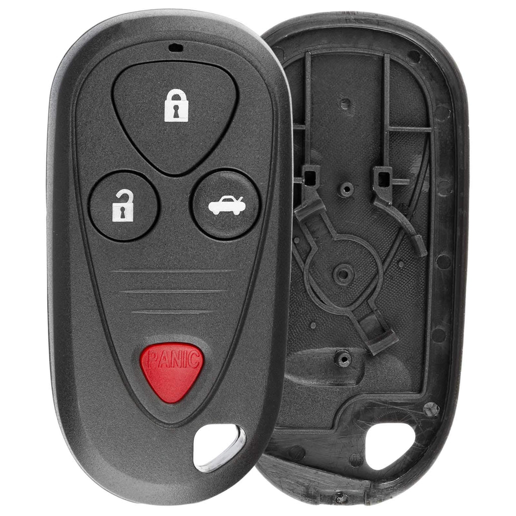  [AUSTRALIA] - KeylessOption Just the Case Keyless Entry Remote Control Car Key Fob Shell Replacement for E4EG8D-444H-A, OUCG8D-387H-A