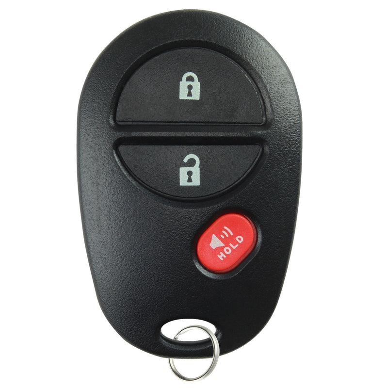  [AUSTRALIA] - KeylessOption Keyless Entry Remote Control Car Key Fob Replacement for GQ43VT20T