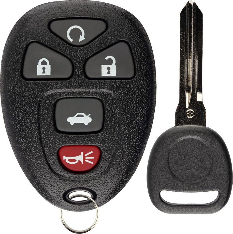  [AUSTRALIA] - KeylessOption Keyless Entry Remote Control Car Key Fob Replacement for 22733524 with Key