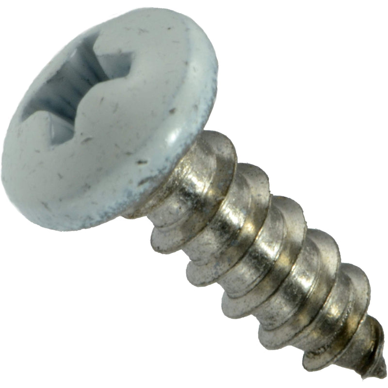  [AUSTRALIA] - Hard-to-Find Fastener White Phillips Pan Sheet Metal Screws, 8 x 1/2" (014973208028) #8 x 1/2"