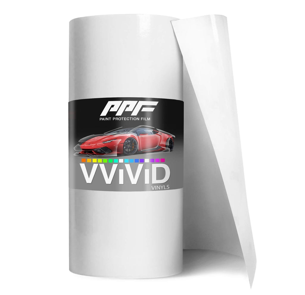  [AUSTRALIA] - VViViD Clear Paint Protection Scratch Resistant Vinyl Wrap Film (12 Inch x 60 Inch) 12" x 60"