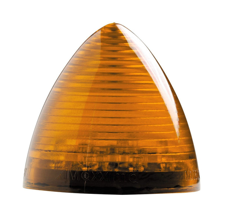  [AUSTRALIA] - Maxxima M11201Y Amber 2-1/2" LED Beehive Clearance Marker Light