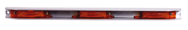  [AUSTRALIA] - Maxxima M20343Y 21 LED Amber Clearance Marker Aluminum Light ID Bar