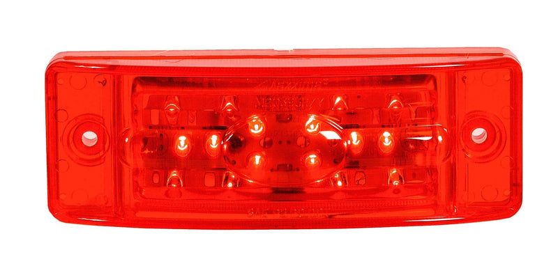  [AUSTRALIA] - Maxxima M20395R 18 LED Red 2" x 6" Super Bright Combination Clearance Marker Light