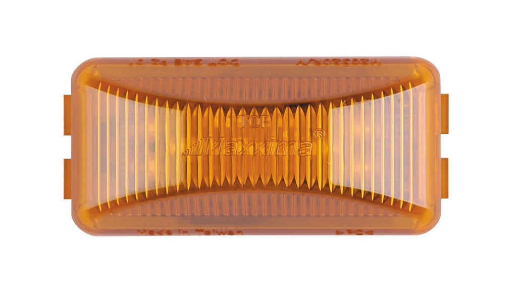  [AUSTRALIA] - Maxxima M20320Y Amber 2-1/2" Rectangular LED Clearance Marker Light