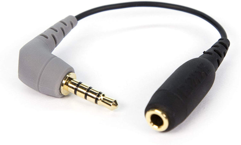  [AUSTRALIA] - Rode SC4 3.5mm TRS to TRRS Microphone Cable Adaptor, 3 Inches