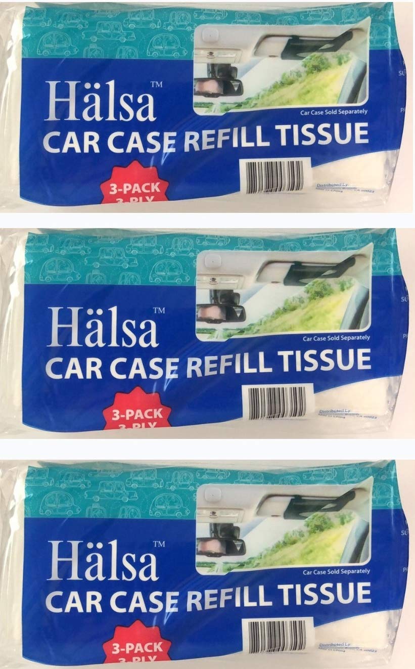 [AUSTRALIA] - Tempo Auto Visor Tissue Refills- 3 Bags (Total of 9 Refills) 3 Pack
