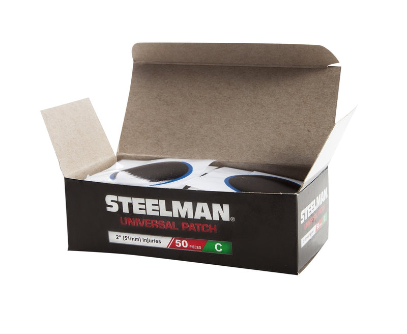 Steelman JSRG8 2-Inch Universal Tire Repair Radial Patch, Box of 50 - LeoForward Australia
