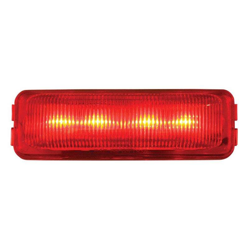  [AUSTRALIA] - GG Grand General 84445 Medium Rect. Red/Red 4-LED Marker Light Light Only
