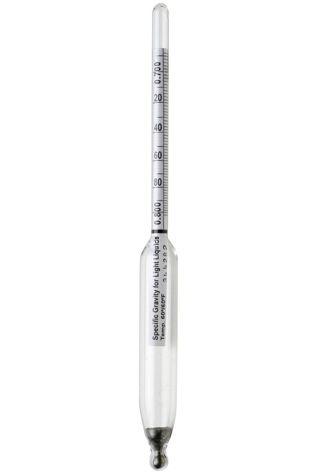 SP Bel-Art, H-B DURAC 0.800/0.910 Specific Gravity Hydrometer for Liquids Lighter Than Water (B61801-4600) - LeoForward Australia