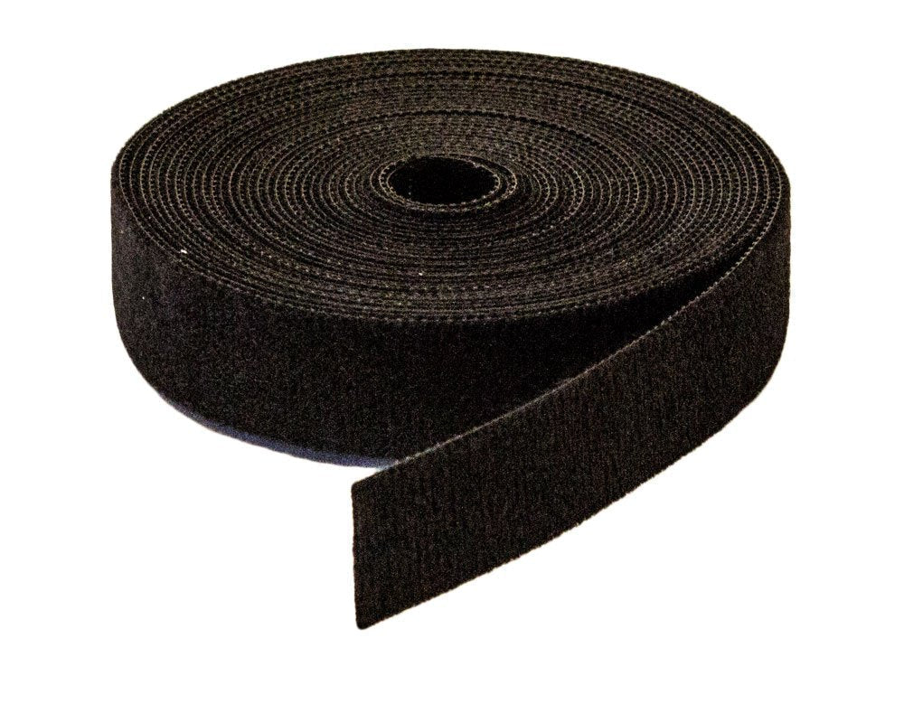  [AUSTRALIA] - NavePoint 3/4 Inch Roll Hook and Loop Reusable Cable Ties Wraps Straps - 5M 15ft